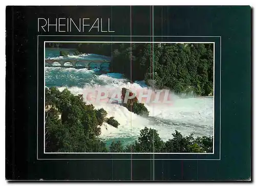 Cartes postales Rheinfall Orientierung uber den Rheinfall