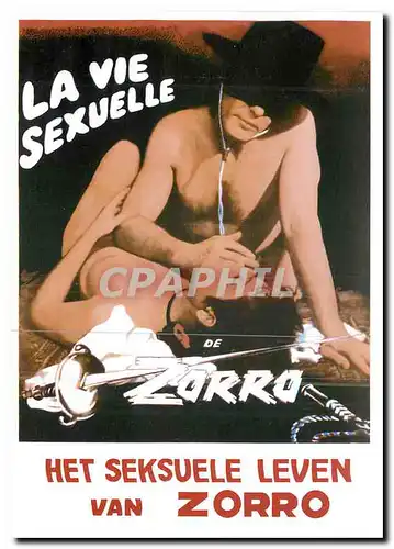 Cartes postales La Vie Sexuelle Het Seksuele Leven Van Zorro