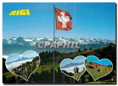 Cartes postales moderne Rigi Zentralschweiz