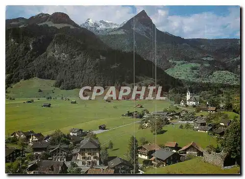 Cartes postales moderne Giswil Zentralschweiz mit Giswilerstock Hotel Krone