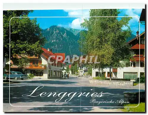 Cartes postales moderne Lenggries Bayerische Alpen