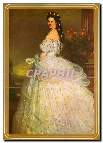 Cartes postales moderne L'Imperatrice Elisabeth 1865