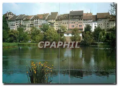 Cartes postales Wil SG Blick vom Weiher auf Altstadt
