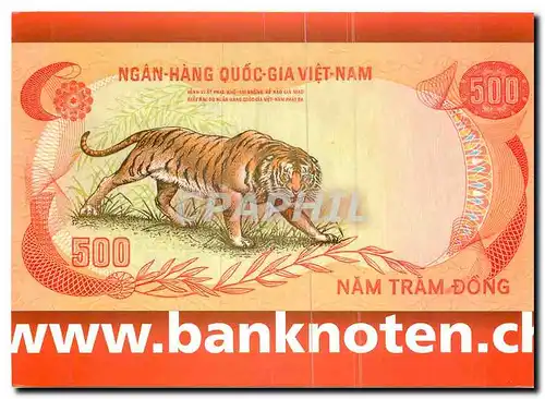 Cartes postales moderne Erwin Dietrich AG Munzenhandlung seit 1957 Tigre
