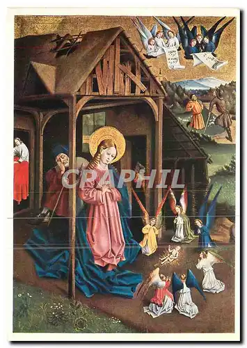 Cartes postales moderne Johann Koerbecke Nativity