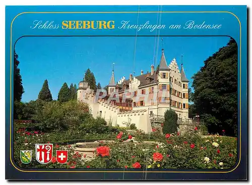 Moderne Karte Schloss Seeburg Kreuzlingen am Bodensee