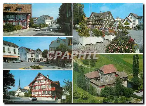 Cartes postales moderne Amriswil TG mit Schloss Hagenwil erbaut 1227