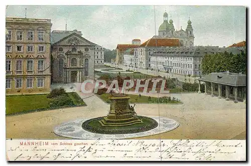 Cartes postales Mannheim vom Schloss gesehen