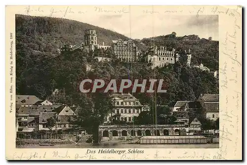 Cartes postales Das Heidelberg Schloss