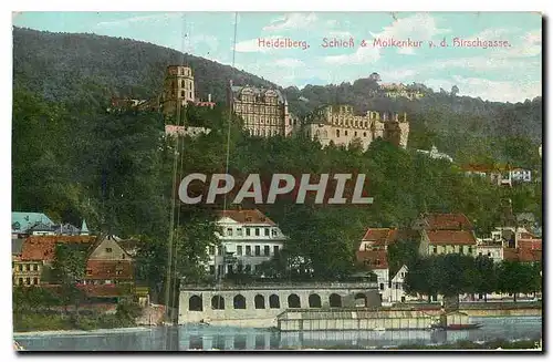 Cartes postales Heidelberg Schloss Molkenkur Hirschgasse