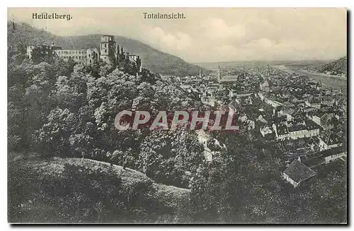 Cartes postales Heidelberg Totalansicht