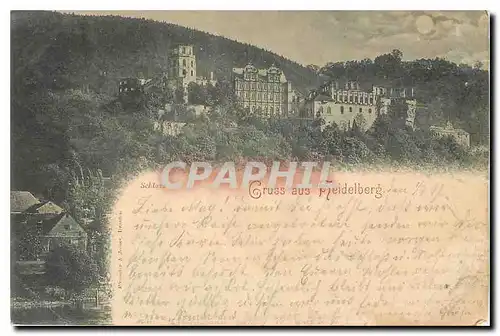 Cartes postales Gruss aus Heidelberg