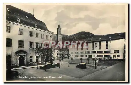 Ansichtskarte AK Heidelberg Alte und neue Universitat