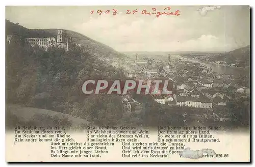 Cartes postales Alt Heidelberg du feine