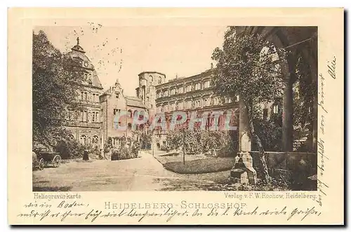 Cartes postales Heidelberg Schlosshof