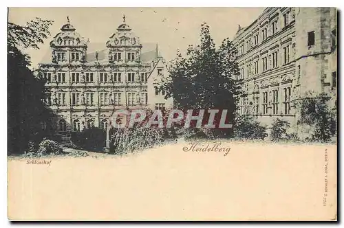 Cartes postales Heidelberg Schlosshof