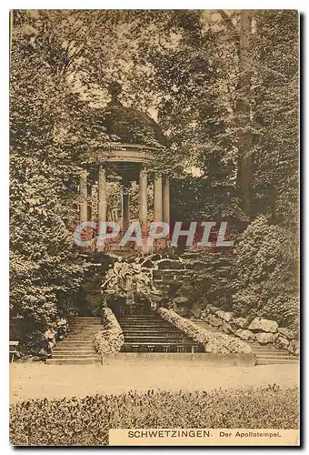 Cartes postales Schwetzingen Der Apollotempel
