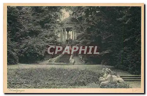 Cartes postales Schwetzingen Der Schlossgarten Apollotempel