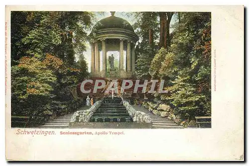 Cartes postales Schwetzingen Schlossgarten Apollo Tempel