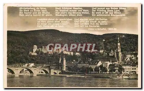 Cartes postales Alt Heidelberg du feine