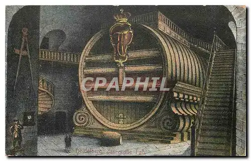 Cartes postales Heidelberg das grosse Fass