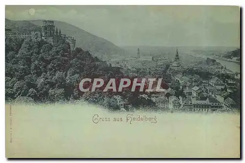 Cartes postales Gruss aus Heidelberg