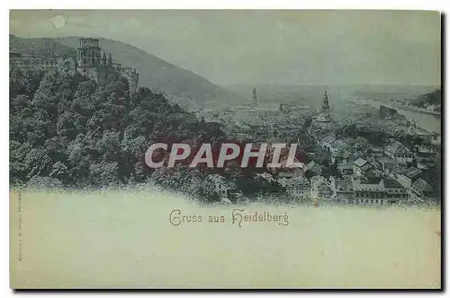 Cartes postales Gruss aus Heidelberg