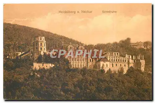 Cartes postales Heidelberg a Neckar Schlossruine