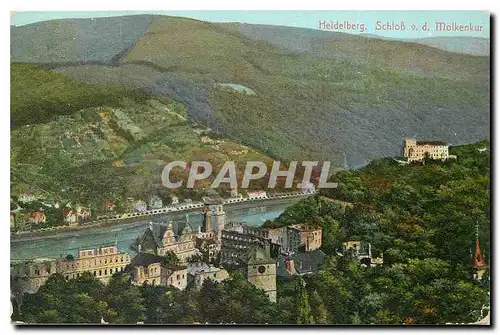 Cartes postales Heidelberg Schloss vd Molkenkur