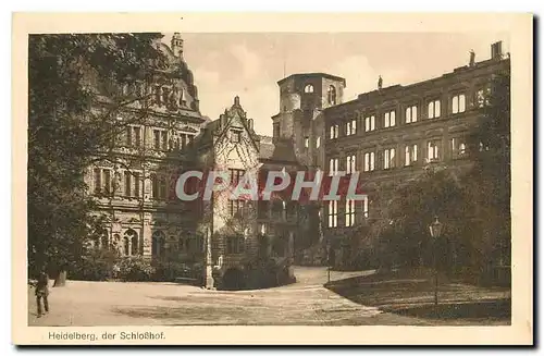 Cartes postales Heidelberg der Schlosshof