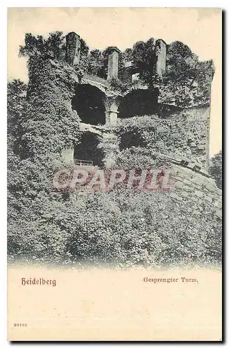 Cartes postales Heidelberg Gesprengter Turm