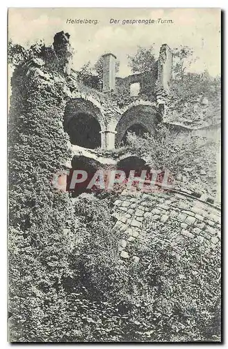 Cartes postales Heidelberg Der gesprengte Turm