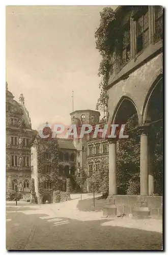 Cartes postales Heidelberg Der Schlosshof