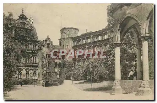 Cartes postales Heidelberg Der Schlosshof