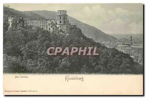Cartes postales Heidelberg Der Schloss