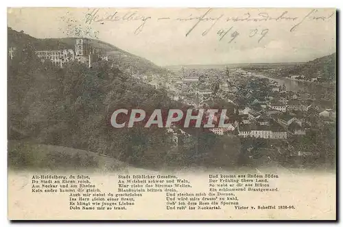 Cartes postales Alt Heidelberg du feine