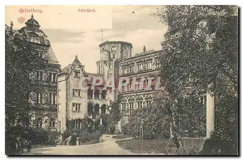 Cartes postales Heidelberg Schlosshof