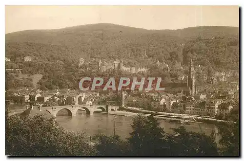 Cartes postales Heidelberg vom Philosophenweg gesehen