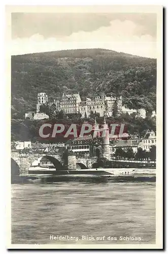 Cartes postales Heidelberg Blick auf das Schloss