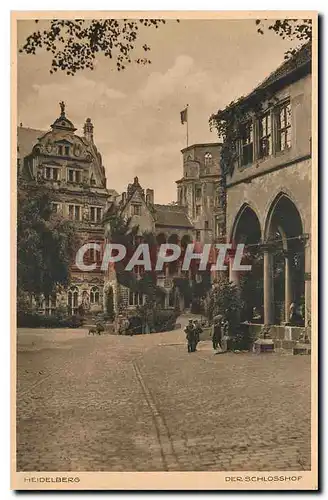 Cartes postales Heidelberg Der Schlosshof