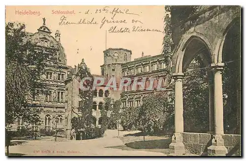 Cartes postales Heidelberg Schloss