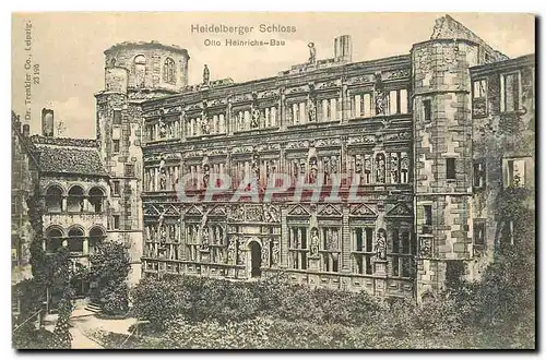 Ansichtskarte AK Heidelberg Schloss Otto Heinrichs Bau