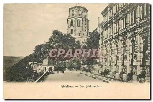 Cartes postales Heidelberg Der Schlossaltan