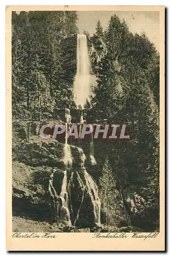 Cartes postales Okertal im Hars Romkerhaller Wasserfall