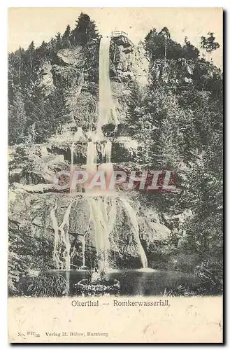 Cartes postales Okertal Romkerwasserfall