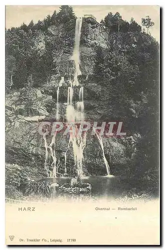 Cartes postales Harz Okertal Romkerfall