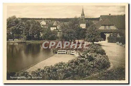 Cartes postales Braunlage Im Kurgarten