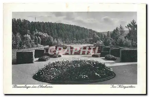 Cartes postales Braunlage im Oberharz Im Kurgarten