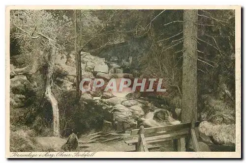 Cartes postales moderne Braunlage Harz Oberer Bodefall