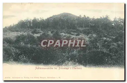Cartes postales moderne Achtermannshohe bei Braunlage Oberharz